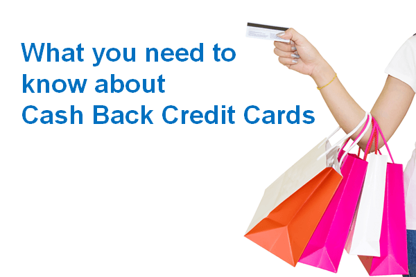 What you need to know about cash back credit cards